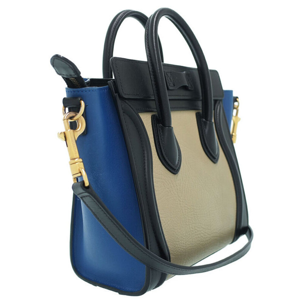 Celine Logo Luggage Bag Shopper